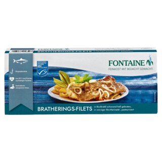 Bratherings-Filets in Bio-Marinade - Fontaine - 325 g