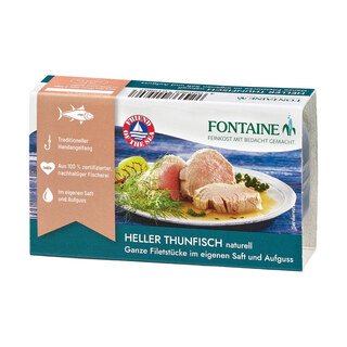 Heller Thunfisch naturell - Fontaine - 120 g