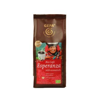 Bio Café Esperanza - mild aromatisch - 100 % Bio Arabica - GEPA - 250 g/