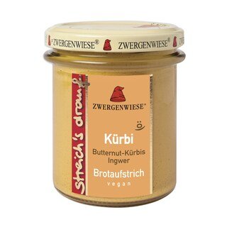 streich's drauf - Kürbi Brotaufstrich Bio - Zwergenwiese - 160 g