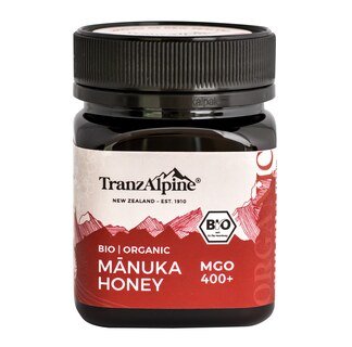 Bio Manuka Honig MGO 400+ - Tranz Alpine - 250 g