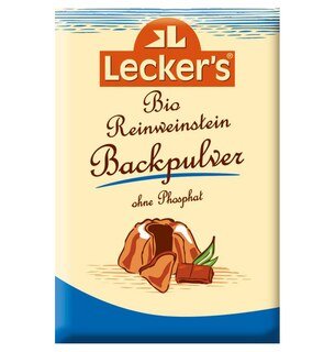 Reinweinstein Backpulver Bio - Lecker`s - 4 x 21 g/