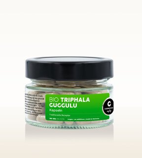 Triphala Guggulu Kapseln Bio - Cosmoveda - 80 Kapseln/
