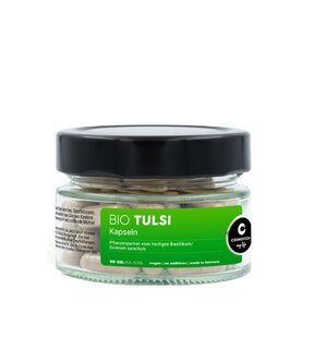 Tulsi Kapseln Bio - Cosmoveda - 80 Kapseln/