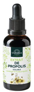 Extrait de propolis à 10 % obtenu par extraction aqueuse - 50 ml - par Unimedica