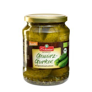 Gewürzgurken Bio Demeter - Schweizer Sauerkonserven - 670 g