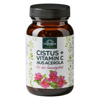 Cistus Kapseln - mit 450 µg kretische Zistrosenkraut Extrakt pro Kapsel - 90 Kapseln - von Unimedica/ Cistus Kapseln - mit 450 µg kretische Zistrosenkraut Extrakt pro Kapsel - 90 Kapseln - von Unimedica/