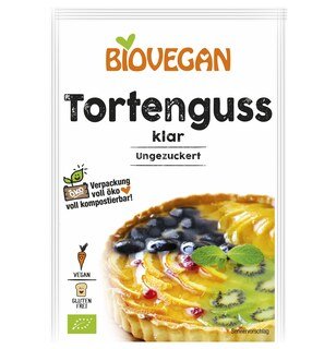 Tortenguss klar Bio - Biovegan - 2 x 6 g/