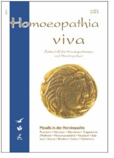 Homoeopathia viva 2021-1 - Metalle II/Zeitschrift