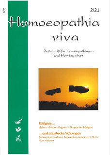 Homoeopathia viva 2021-2 - autistische Störungen & Edelgase/Zeitschrift