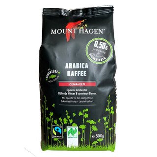 Arabica Kaffee gemahlen Bio - Mount Hagen - 500 g/