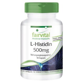 L-Histidin 500 mg - 90 Kapseln/