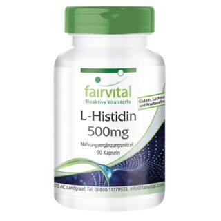 L-Histidin 500 mg - 90 Kapseln