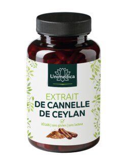 Extrait de cannelle de Ceylan 10:1 - 120 gélules - par Unimedica