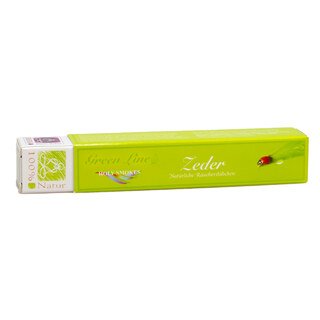 Zeder Räucherstäbchen Green Line - Berk - 10 g/