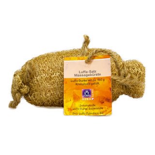Luffa-Salz Massagebürste - Berk - ca. 150 g/