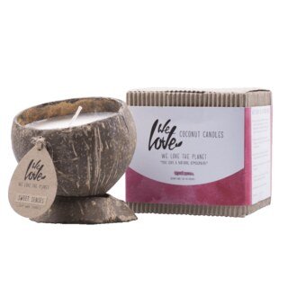 We Love the Planet - Coconut Candle - Sweet Senses/ We Love the Planet - Coconut Candle - Sweet Senses/