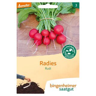 Radies Rudi - demeter-bio - bingenheimer saatgut