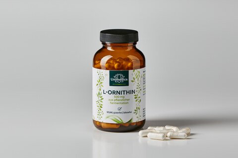 L-ornithine - 500 mg - 120 gélules - par Unimedica