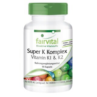 Super K Komplex Vitamin K1 & K2 - 90 Kapseln/