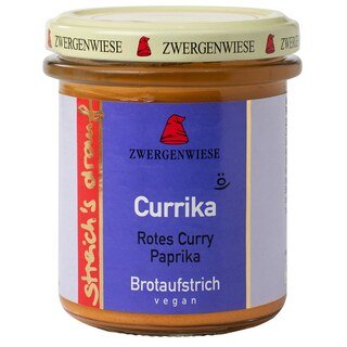 Streich's drauf - Currika Brotaufstrich Bio - Zwergenwiese - 160 g/