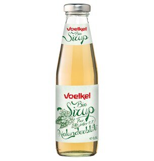 Bio Sirup Holunderblüte - Voelkel - 0,5 Liter/