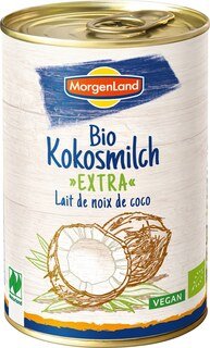 Kokosmilch extra bio - MorgenLand - 400 ml/