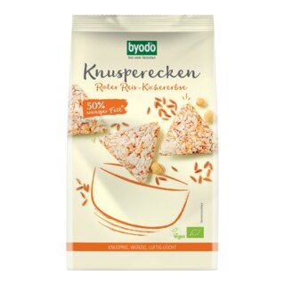 Knusperecken Roter Reis-Kichererbsen bio - byodo - 90 g/