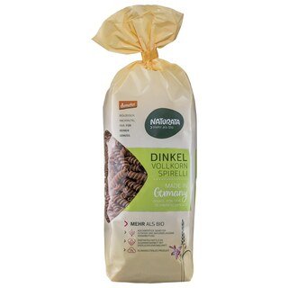 Dinkel Vollkorn Spirelli demeter-bio - Naturata - 500 g/