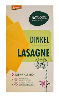 Dinkel Lasagne hell - demeter-bio - Naturata - 250 g