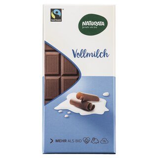 Vollmilch Schokolade bio - Naturata - 100 g/