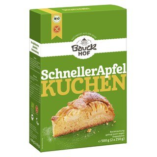 Schneller Apfelkuchen bio - Bauck Hof - 500 g