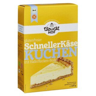 Glutenfreier schneller Käsekuchen bio Bauck Hof - 485 g/