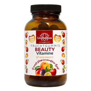 Vitamines BEAUTÉ  bonbons fruités - 60 bonbons - par Unimedica/