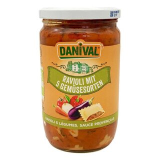 Ravioli mit Gemüse bio - Danival - 670 g/