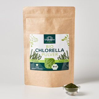 Chlorella bio en poudre - 250 g  testée en laboratoire et naturelle - par Unimedica