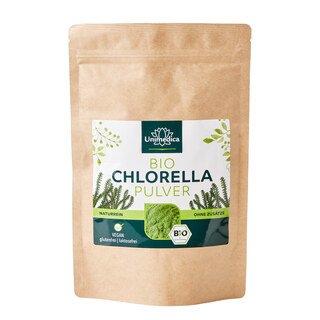 Organic Chlorella Powder - 250 g - laboratory-tested and all-natural - from Unimedica/