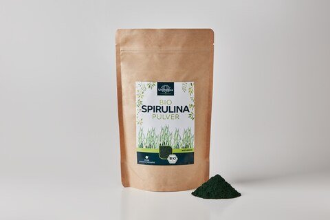 Bio Spirulina Pulver - 500 g - proteinreich - 3-5 g proTagesdosis - von Unimedica