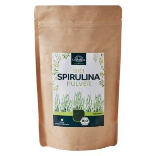 Bio Spirulina Pulver - naturrein - 500 g - von Unimedica