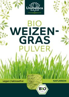 Bio Weizengras Pulver - aus Deutschland/Österreich - naturrein - 500 g - von Unimedica