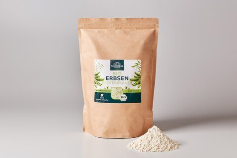 Bio Erbsenprotein - 82 % Proteingehalt - hochwertige pflanzliche Proteinquelle - 1000 g - von Unimedica