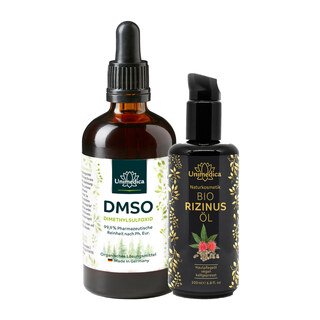 DMSO - Bio Rizinusöl - Set von Unimedica/