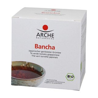 Bancha Japanischer gerösteter Grüntee bio - Arche Naturküche - 10 Beutel/