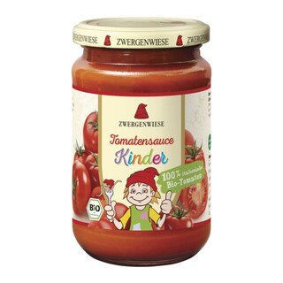 Kinder Tomatensauce bio - Zwergenwiese - 340 ml/