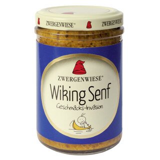 Wiking Senf bio - Zwergenwiese - 160 ml/