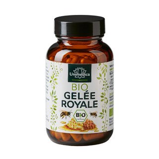 Bio Gelée Royale - 250 mg pro Tagesdosis (1 Kapsel) - 120 Kapseln -  von Unimedica/