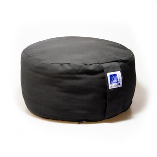 Zen Meditationkissen schwarz mit Kapok gefüllt Kissen 30 x 14 cm  Berk 