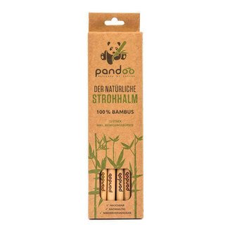 Der natürliche Strohhalm aus Bambus - pandoo/