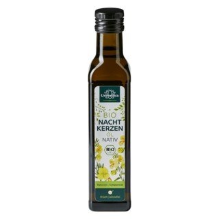 Bio Nachtkerzenöl nativ - naturrein - kaltgepresst - 250 ml - von Unimedica