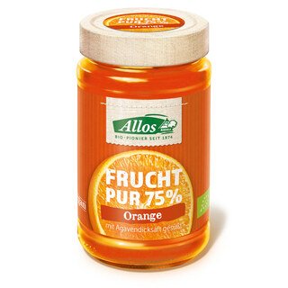 Frucht Pur 75 % Orange Bio - Allos - 250 g/